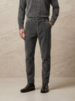 EFFECTIVE VELVET OVERSIZE TROUSERS
