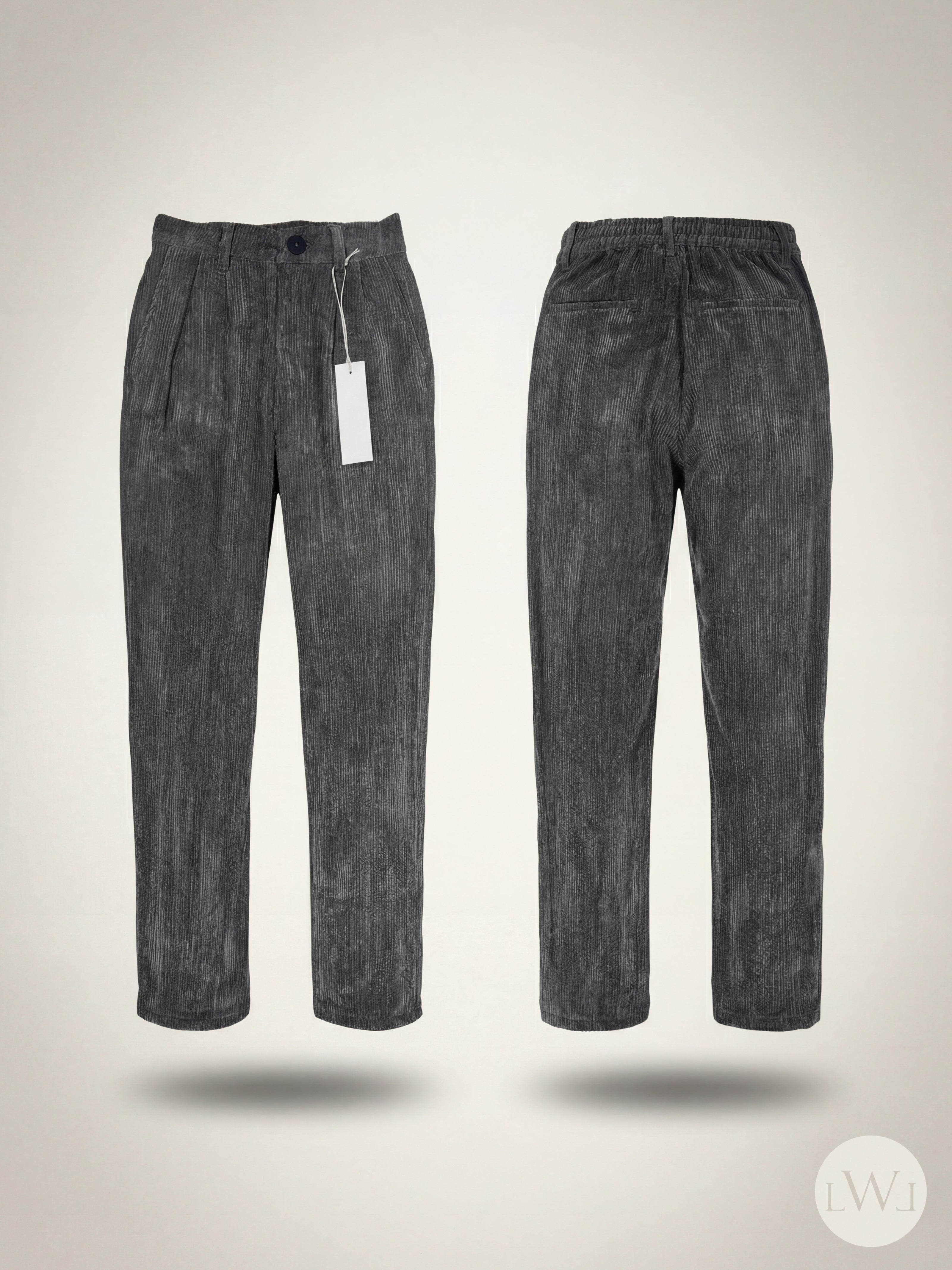 EFFECTIVE VELVET OVERSIZE TROUSERS