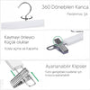 5 Adet Ahşap Pantolon & Etek Askısı