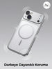iPhone 13/14 Uyumlu iPhone 17 Çevirici MagSafe Kamera Lens Korumalı Cep Telefonu Kılıfı