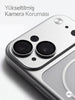 iPhone 13/14 Uyumlu iPhone 17 Çevirici MagSafe Kamera Lens Korumalı Cep Telefonu Kılıfı