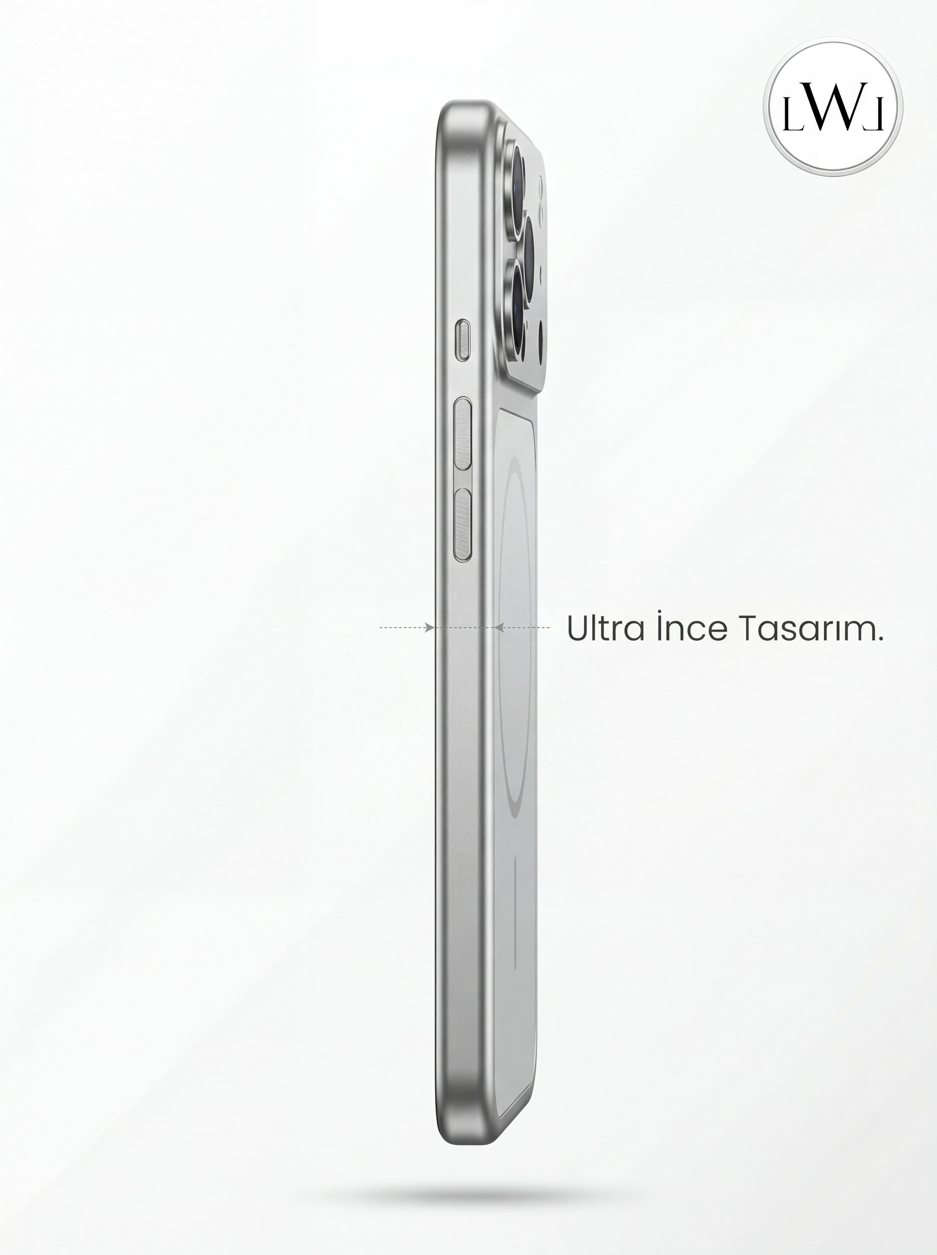 iPhone 13/14 Uyumlu iPhone 17 Çevirici MagSafe Kamera Lens Korumalı Cep Telefonu Kılıfı