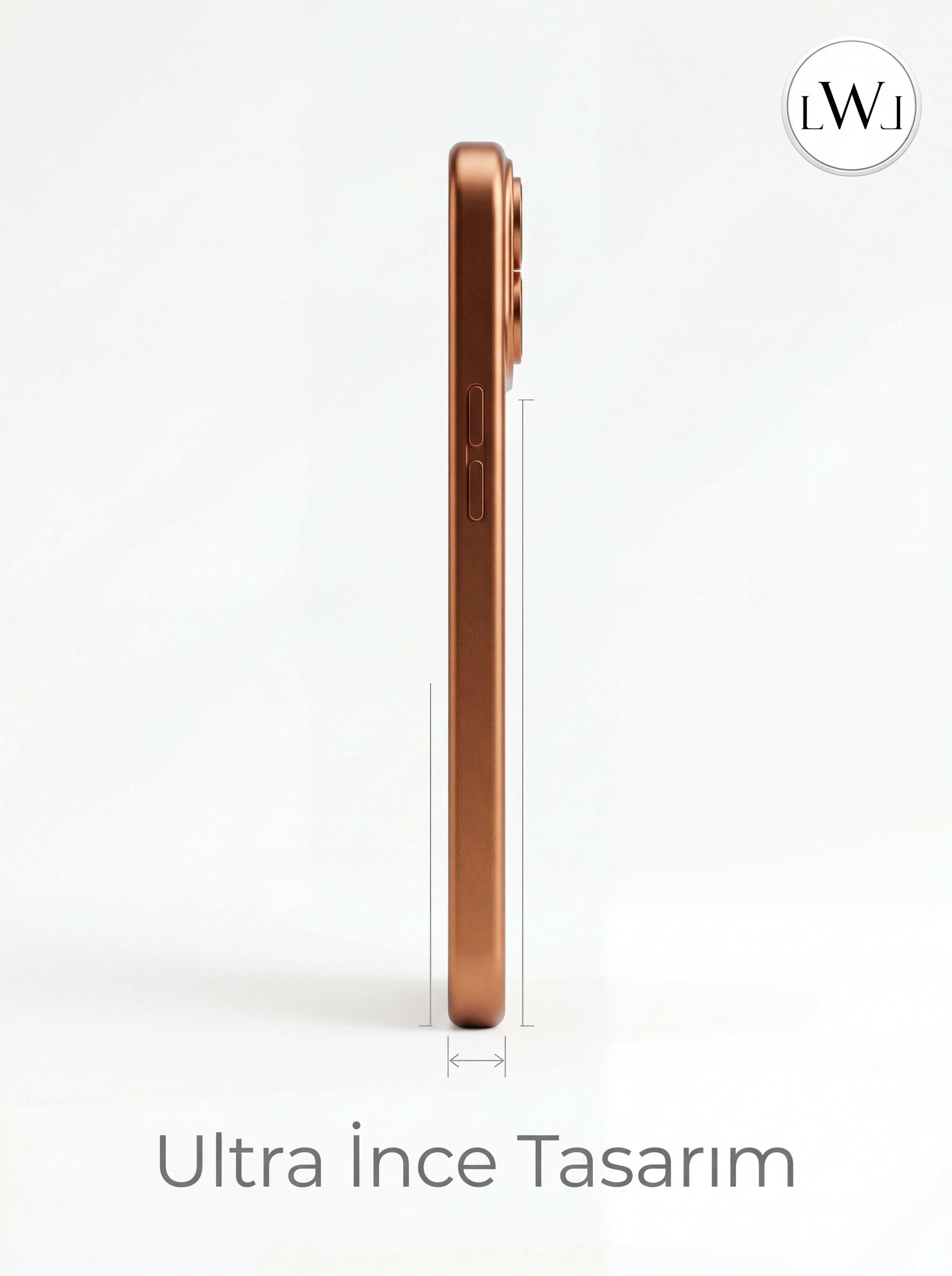 iPhone 15 Uyumlu iPhone 17 Çevirici MagSafe Kamera Lens Korumalı Cep Telefonu Kılıfı