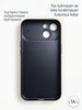 iPhone 13/14 Uyumlu iPhone 17 Çevirici MagSafe Kamera Lens Korumalı Cep Telefonu Kılıfı