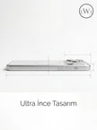 iPhone 13 Pro Max  Uyumlu 17 Pro Max Çevirici MagSafe Kamera Lens Korumalı Cep Telefonu Kılıfı