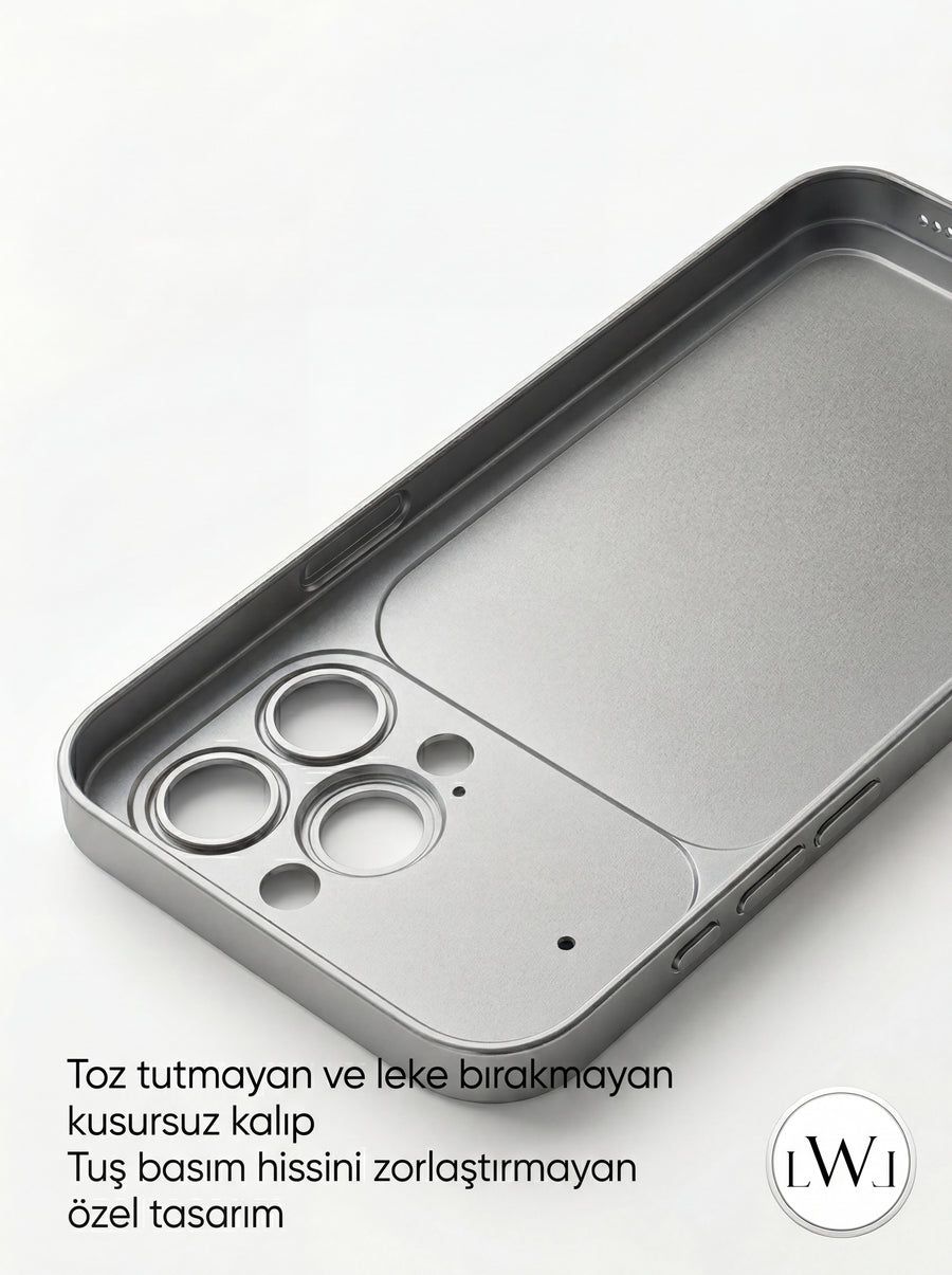 iPhone 13 Pro Max  Uyumlu 17 Pro Max Çevirici MagSafe Kamera Lens Korumalı Cep Telefonu Kılıfı