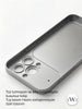 iPhone 13 Pro Uyumlu 17 Pro Çevirici MagSafe Kamera Lens Korumalı Cep Telefonu Kılıfı