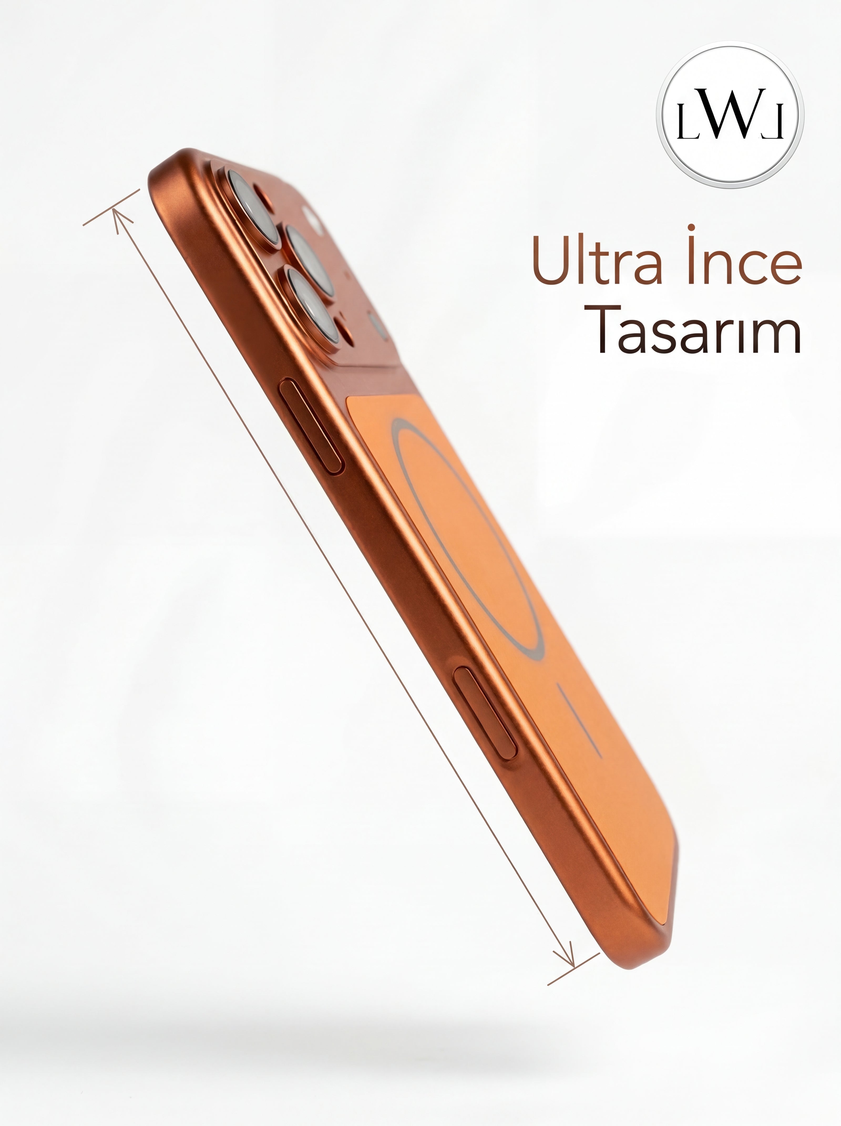 iPhone 14 Pro Max Uyumlu 17 Pro Max Çevirici MagSafe Kamera Lens Korumalı