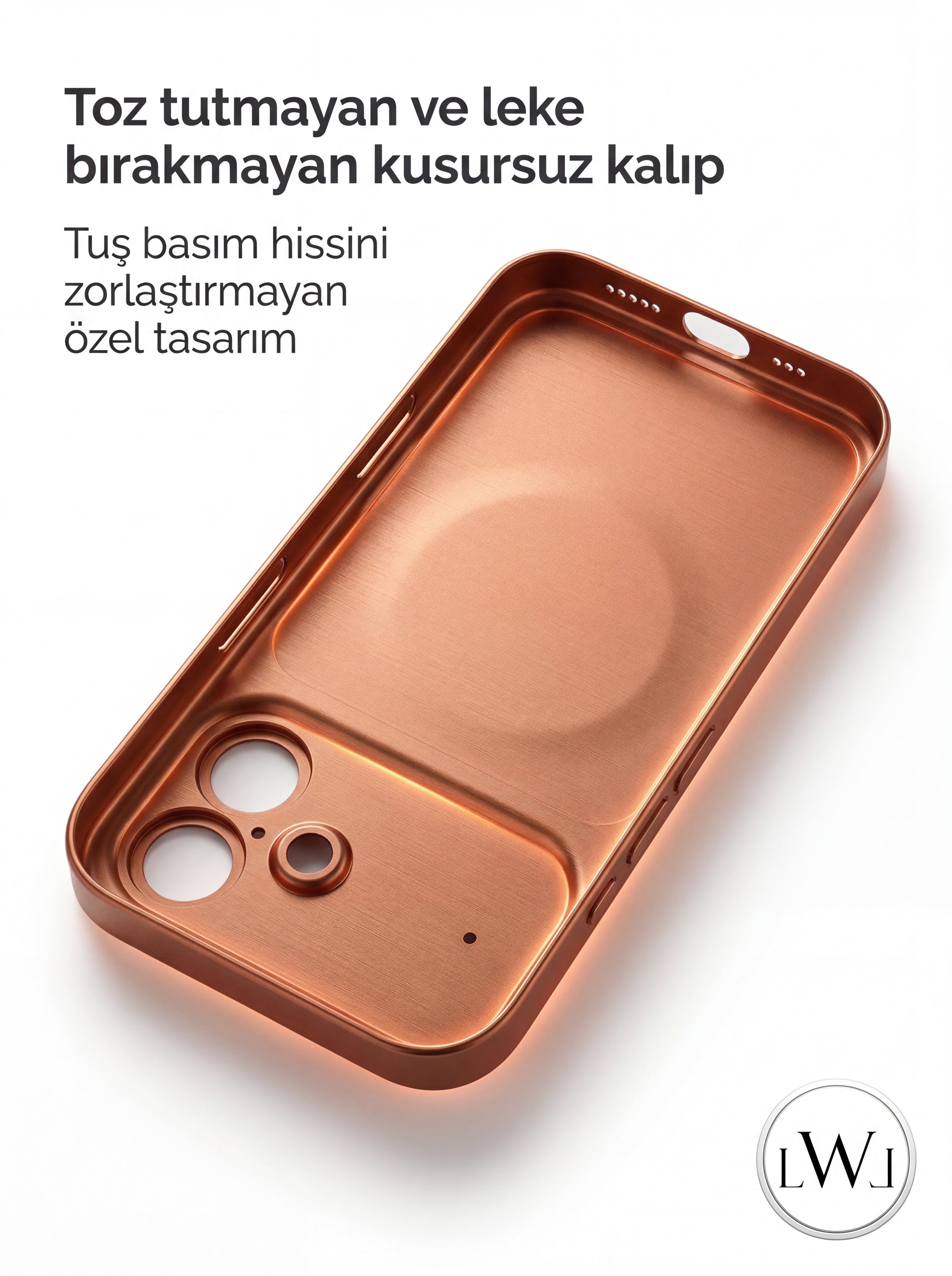 iPhone 16 ile Uyumlu iPhone 17 Çevirici MagSafe Kamera Lens Korumalı Cep Telefonu Kılıfı