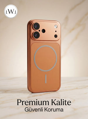 iPhone 16 ile Uyumlu iPhone 17 Çevirici MagSafe Kamera Lens Korumalı Cep Telefonu Kılıfı