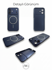 iPhone 16 ile Uyumlu iPhone 17 Çevirici MagSafe Kamera Lens Korumalı Cep Telefonu Kılıfı