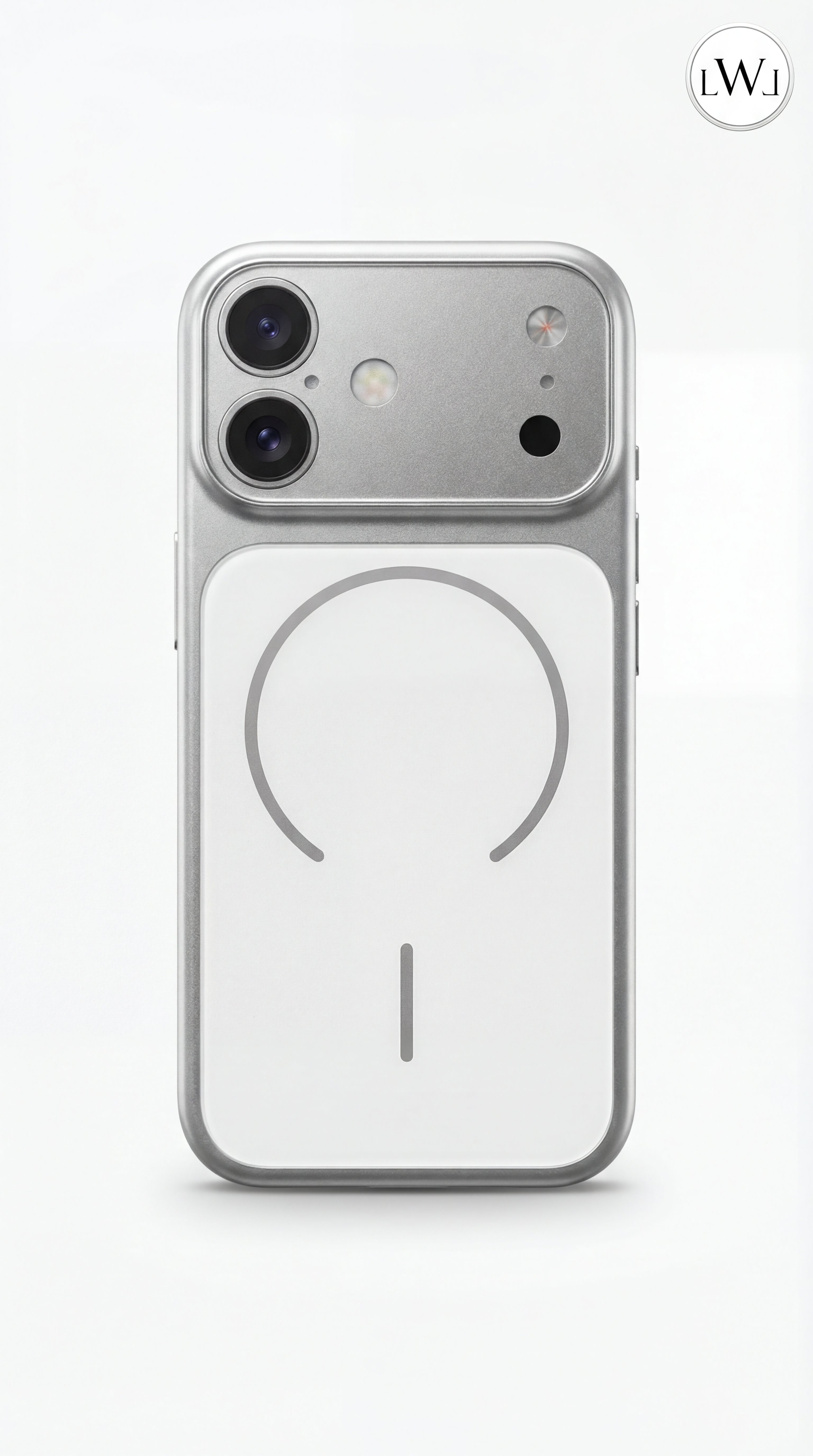 iPhone 17 Uyumlu MagSafe Destekli Metalik  Lüks Telefon Kılıfı