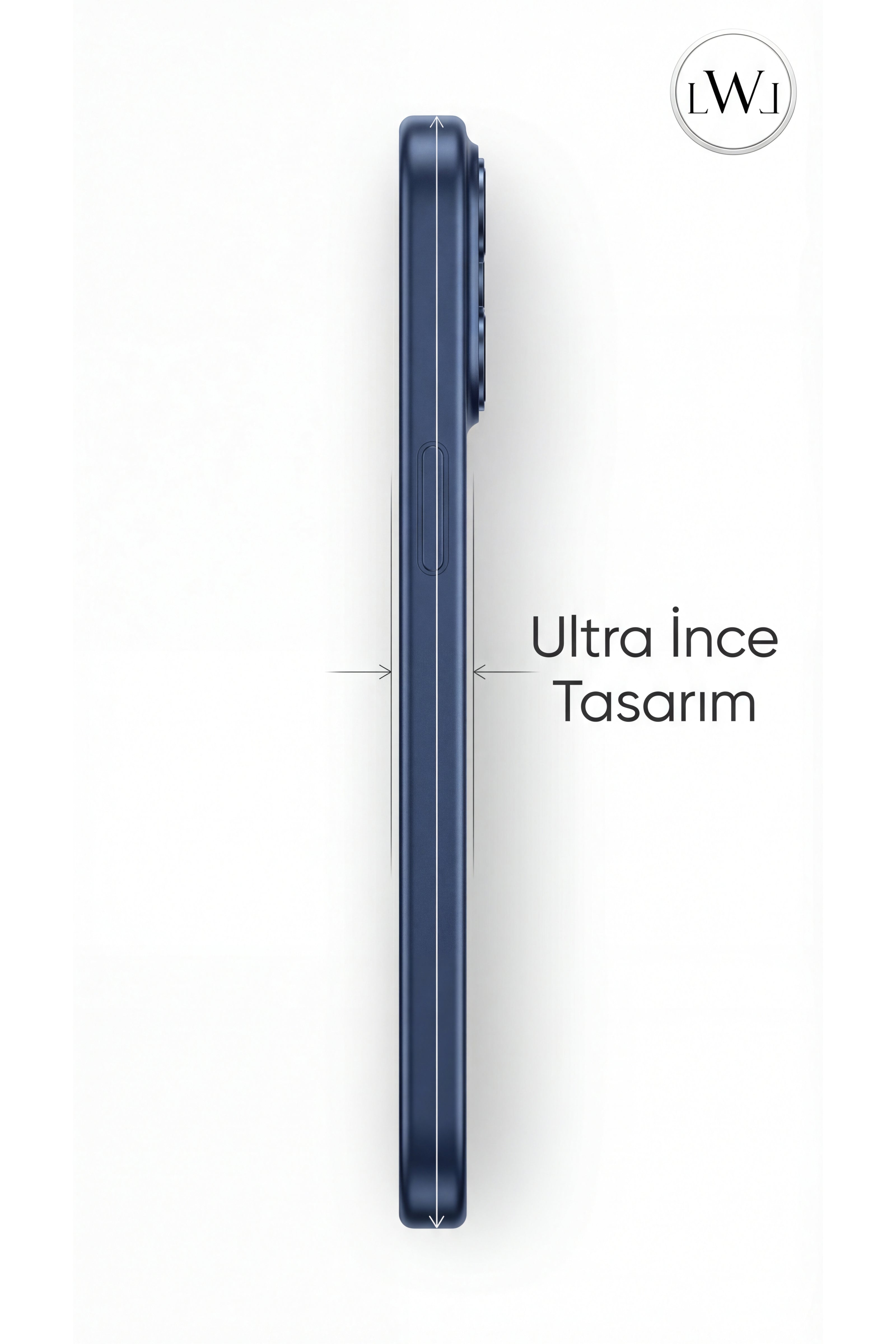 iPhone 17  Pro Uyumlu MagSafe Destekli Metalik Lüks Telefon Kılıfı
