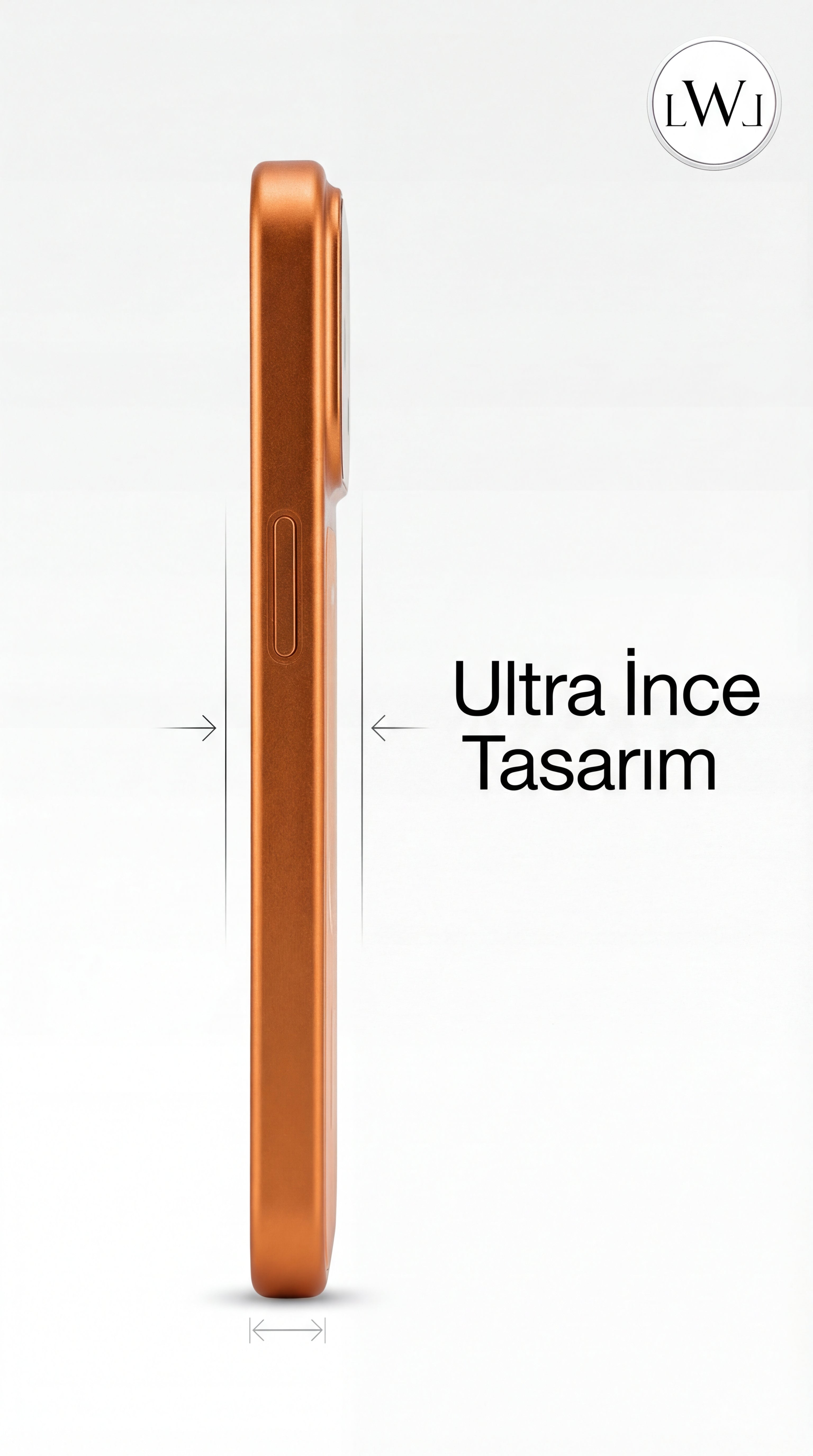 iPhone 17 Uyumlu MagSafe Destekli Metalik  Lüks Telefon Kılıfı