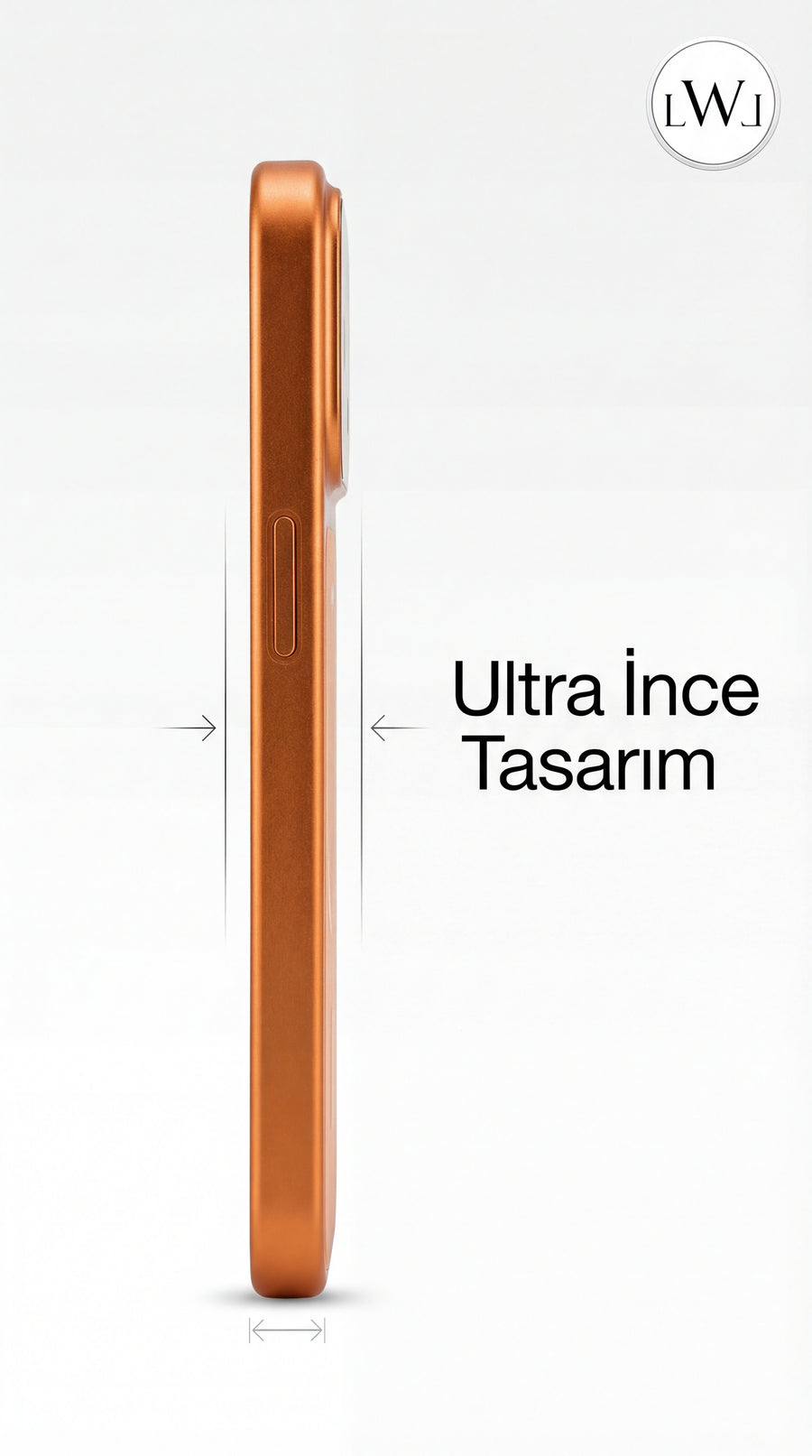 iPhone 17 Uyumlu MagSafe Destekli Metalik  Lüks Telefon Kılıfı