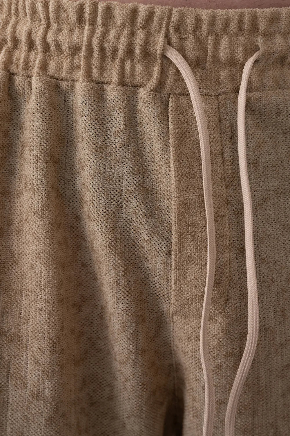 Knitted Textured Jogger Shorts