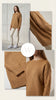 Oversize Standart Beden Basic Bej Kazak