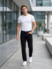 Slim Fit Denim Pantolon Siyah