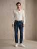 Slim Fit Denim Pantolon Mavi