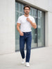 Slim Fit Denim Pantolon Mavi