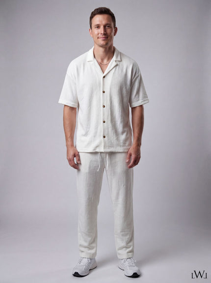 Relax Fit Flowy Jogger Casual Men's Trousers