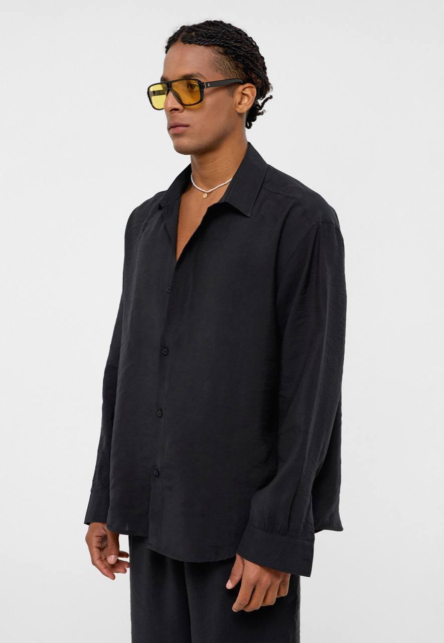 Basic Oversize Uzun Kollu Modal Gömlek
